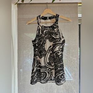 Banana Republic Black/White Shirt